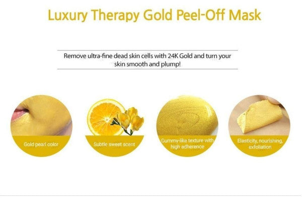 Mặt nạ lột nhẹ Purederm Luxury Therapy Gold Peel-Off Mask 100g