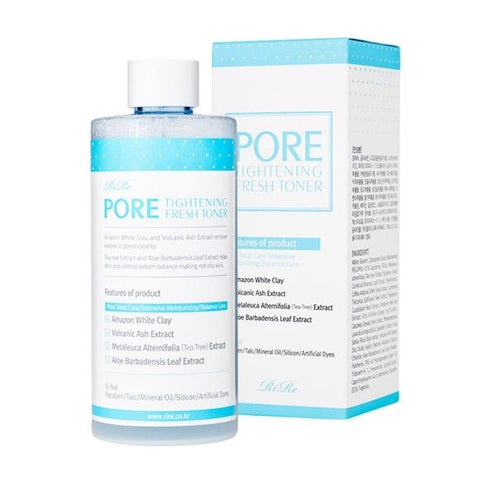 RiRe Pore Tightening Fresh Toner Nước Cân Bằng Se Khít Lỗ Chân Lông – 300ml