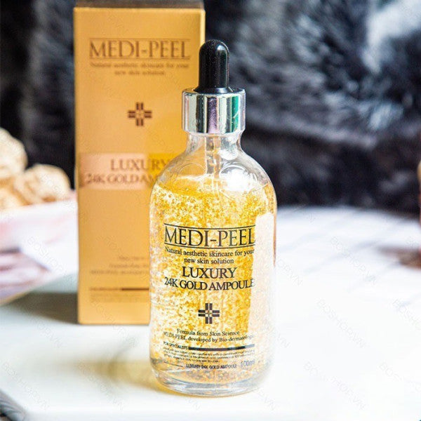 Tinh chất chống lão hóa tái tạo da Medi-Peel Luxury 24K Gold Ampoule 100ml