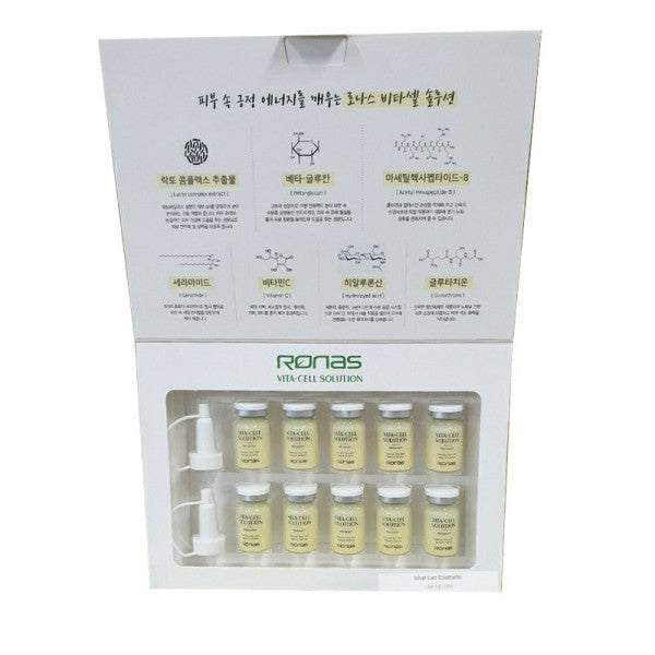 Tế bào gốc trắng da giảm nám Ronas Vita-Cell Solution 5ml x10