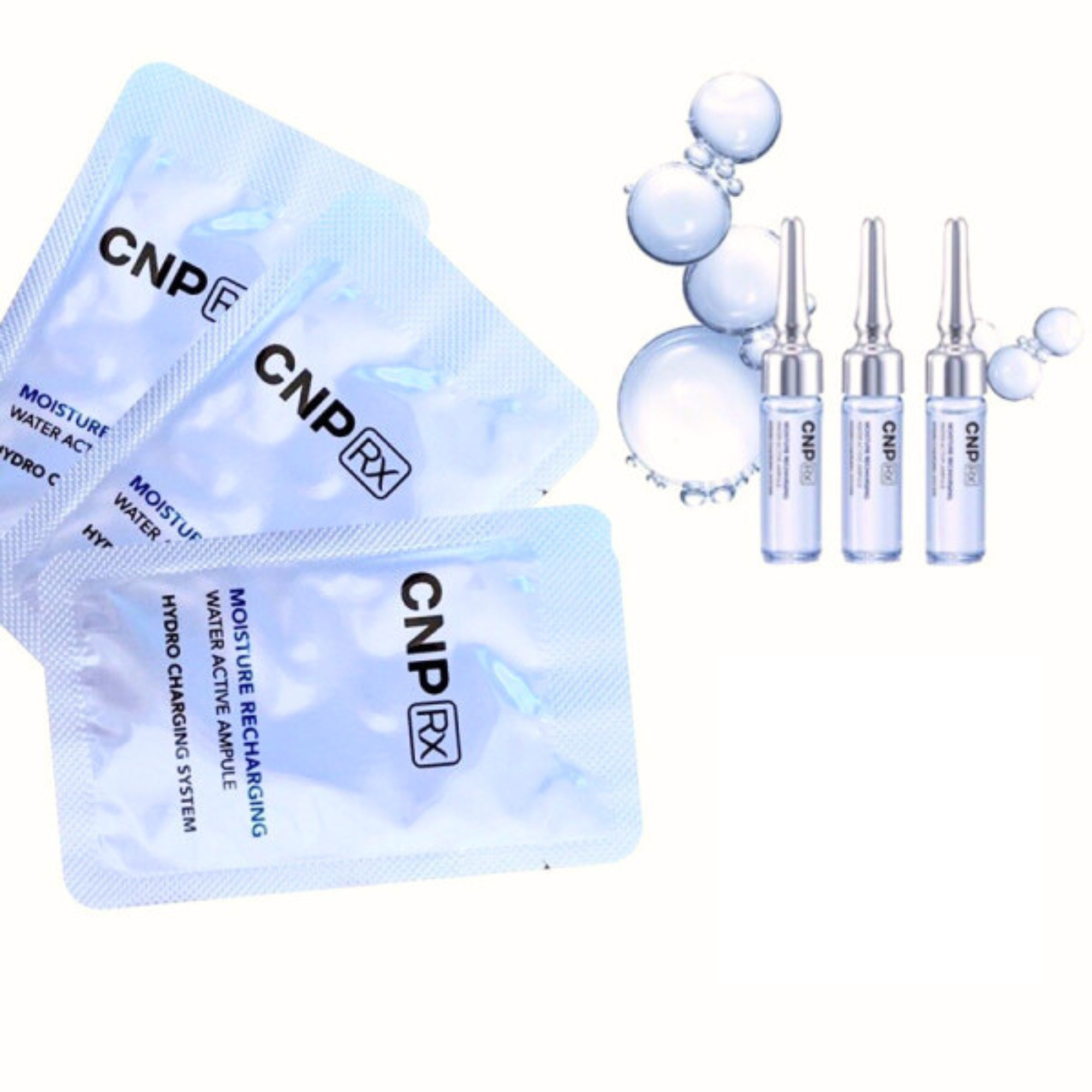 Tinh chất cấp nước keo ong xanh Cnp Rx Moisture Recharging Water Active Ampule 1ml x 120 gói