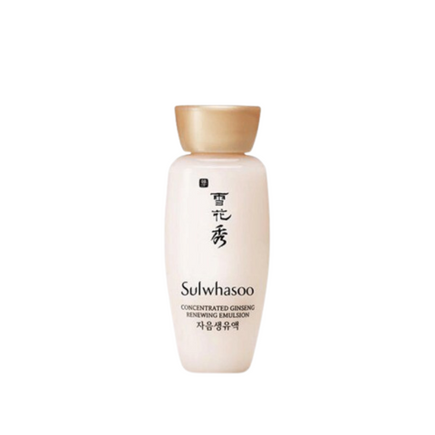 Sample 10 chai Sữa dưỡng nhân sâm chống lão hóa Sulwhasoo Concentrated Ginseng Renewing Emulsion EX Mini 15ml x10