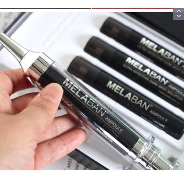 Set tinh chất xử lý nám, đốm nâu và làm trắng da Melaban – 10gx4 tuýp