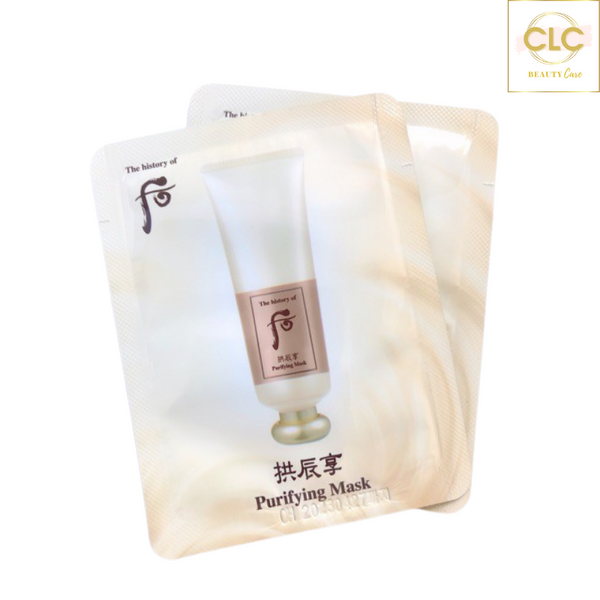Sample Mặt Nạ The History of Whoo Gongjinhyang Purifying Mask 3ml - 3 Pack 90 gói