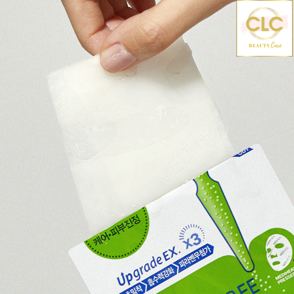 Mặt Nạ Tràm Trà Ngăn Ngừa Mụn Mediheal Teatree Care Solution Essential Mask 24ml - 1 Hộp 10 Masks