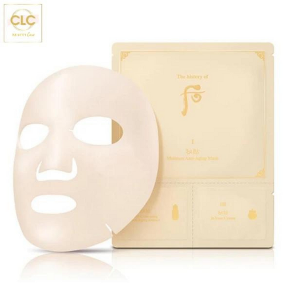 Mặt nạ dưỡng ẩm chống lão hóa The History of Whoo Bichup Moisture Anti-aging 3 steps - 1 Masks
