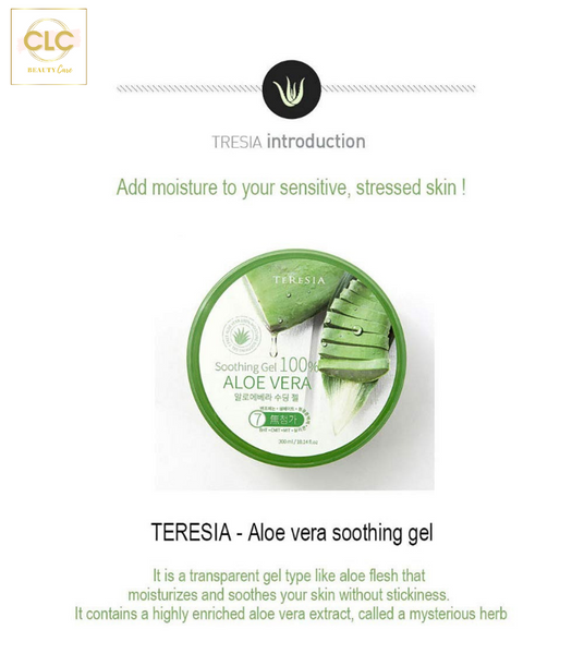 Gel dưỡng ẩm Teresia Soothing Gel 100% Aloe Vera - 1 hộp