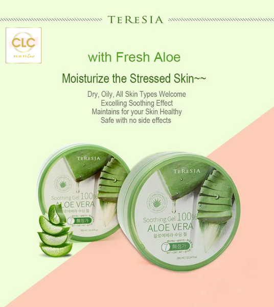 Gel dưỡng ẩm Teresia Soothing Gel 100% Aloe Vera - 1 hộp