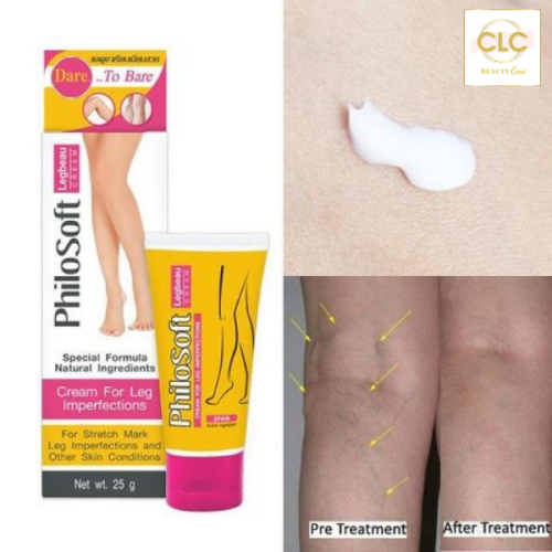 Kem bôi da cho người giãn tĩnh mạch PhiloSoft LegActif Cream 25g