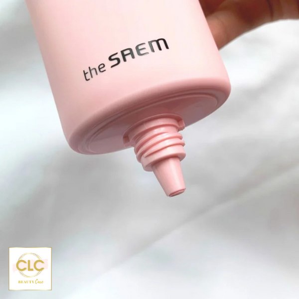 Kem chống nắng The Saem - Eco Earth Power Pink Sun Cream SPF 50+ PA++++ 50g