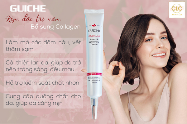 Kem trị nám tàn nhang trắng da Guiche 35ml