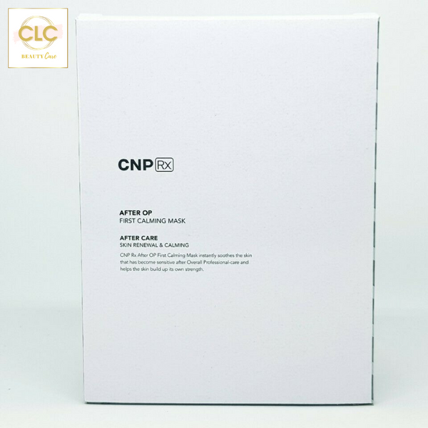 Mặt Nạ Phục Hồi Da CNP Rx After OP First Calming Mask Pack 30ml - 5 Masks