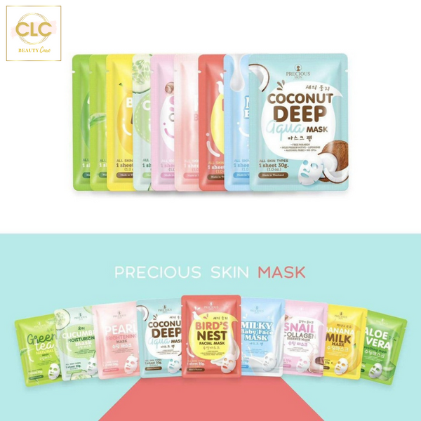 Mặt Nạ Precious Skin Thailand All Skin Types 30g - Cucumber Moisturizing Mask