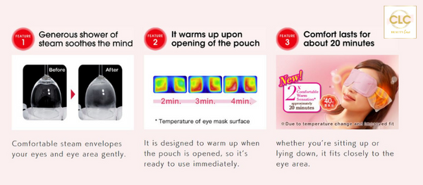 Mặt Nạ Thư Giãn Mắt Nhật Bản Kao Gentle Steam Eye Mask - Hoa Cúc