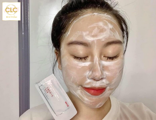 Mặt Nạ Ủ Trắng Chiết Xuất Nhau Thai Nhật Bản Rwine Beauty Placenta Face Cleanser - hộp 50 gói