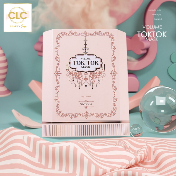 Mặt nạ Niveola Volume Tok Tok Mask 30g - 1 Hộp 10 Masks