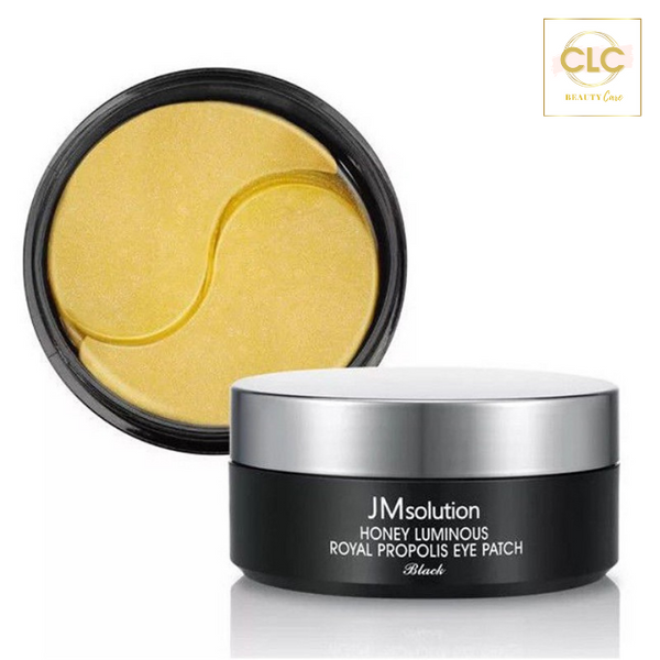 Mặt nạ mắt JM Solution Honey Luminous Royal Propolis Eye Patch Black Hàn Quốc - 60 Miếng