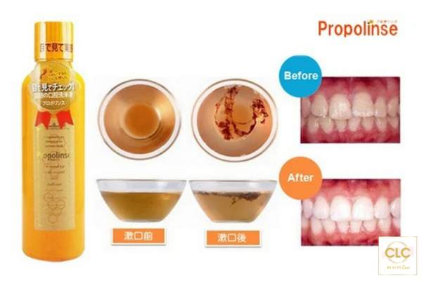 Nước Súc Miệng Propolinse Pure Chiết Xuất Sáp Ong 600ml - Màu vàng