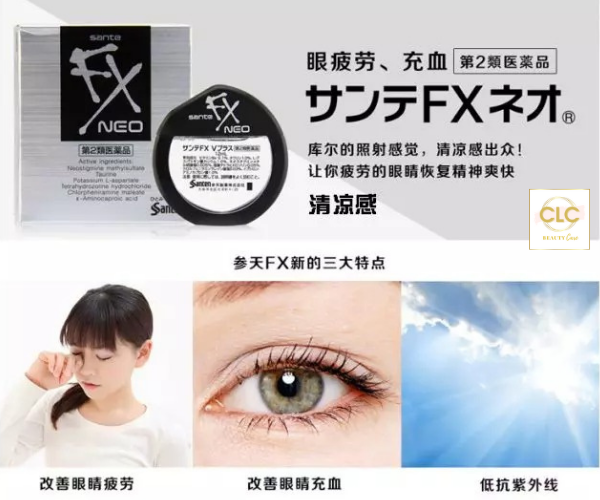 Nước nhỏ mắt Nhật Bản Santen FX Neo 12ml