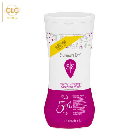 Nước Rửa Phụ Khoa Dành Cho Da Nhạy Cảm Summer’s Eve Cleansing Wash - Simply Sensitive 266ml