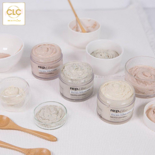 Mặt Nạ Đất Sét Hương Thảo Cấp Ẩm Se Lỗ Chân Lông Re:p Bio Fresh Mask With Real Nutrition Herbs 130g