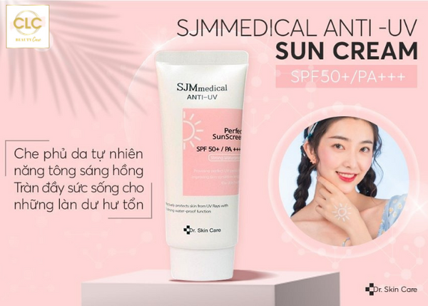Kem chống nắng SJM Medical Anti UV Perfect Sunscreen SPF 50+/PA++++ 60g