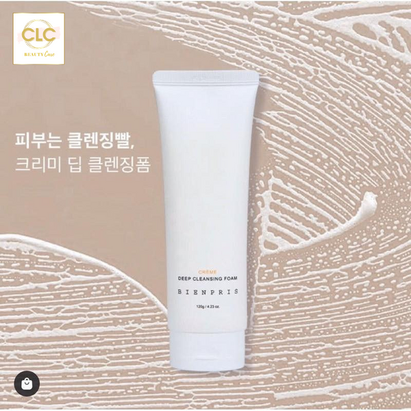 Sữa Rửa Mặt Muối Hồng Sạch Sâu BIENPRIS Deep Cleansing Foam 120g