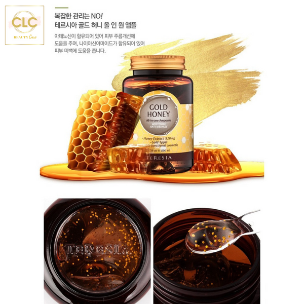 Tinh chất dưỡng da Teresia Gold Honey All In One Ampoule 230ml