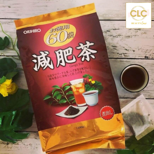 Trà Thảo Mộc Giảm Mỡ Bụng Nhật Bản Genpi Orihiro 3gx60 gói