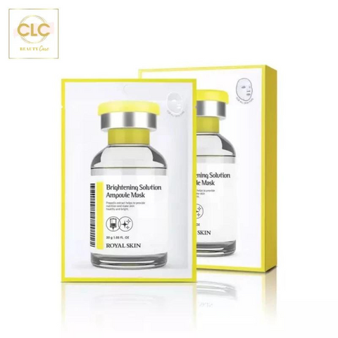Mặt Nạ Dưỡng Ẩm Royal Skin Brightening Solution Ampoule Mask 30g - 2 Hộp 20 Masks