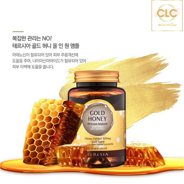 Tinh chất dưỡng da Teresia Gold Honey All In One Ampoule 230ml