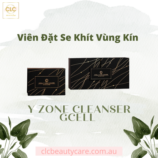 Viên Đặt Se Khít Vùng Kín Y Zone Cleanser Gcell – Hộp 15 Viên