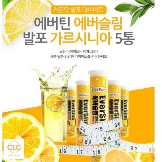 Viên sủi hỗ trợ giảm cân EverSlim vị Chanh
