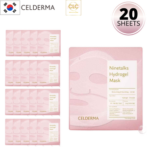 Mặt nạ thạch sinh học Celderma Ninetalks Hydrogel Mask 30g - 10 hộp 40 masks
