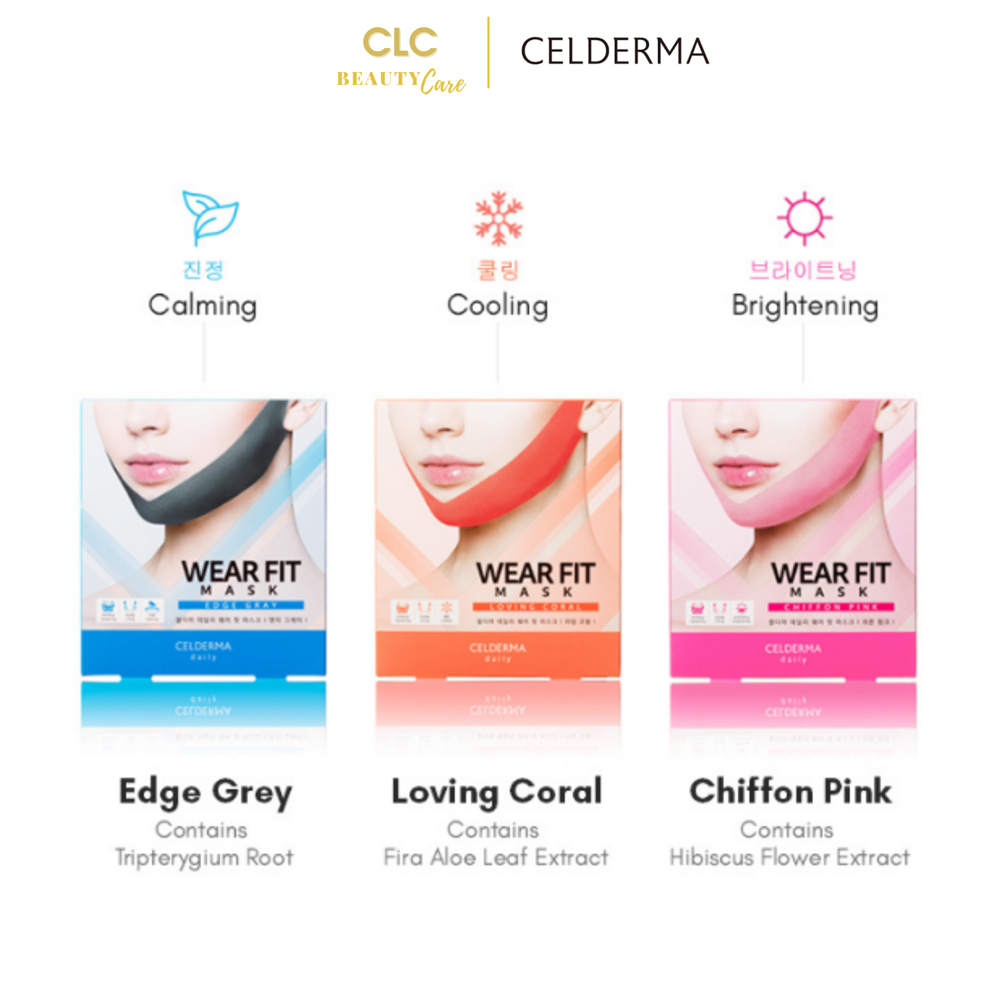 Mặt Nạ Nâng Cơ V-line Celderma Daily Wear Fit Mask