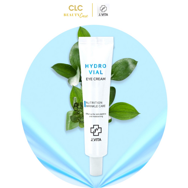 Kem giảm bọng mắt, nếp nhăn và thâm quầng JVita Hydro Vial Moisture Eye Cream 40ml