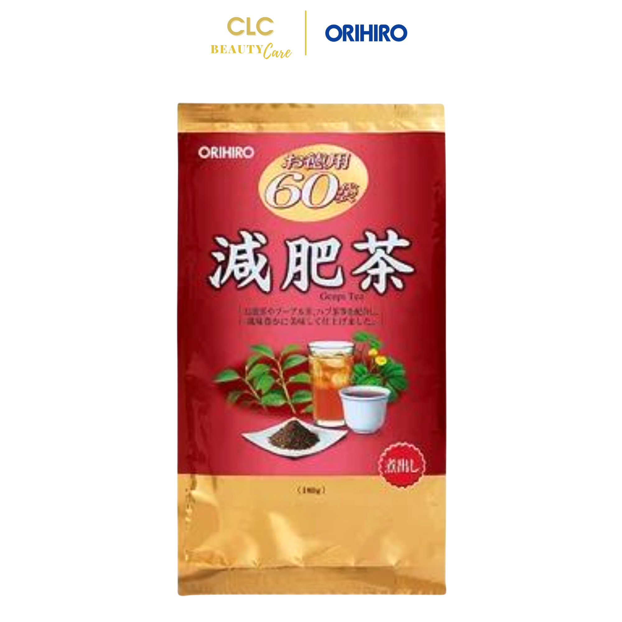 Trà Thảo Mộc Giảm Mỡ Bụng Nhật Bản Genpi Orihiro 3gx60 gói