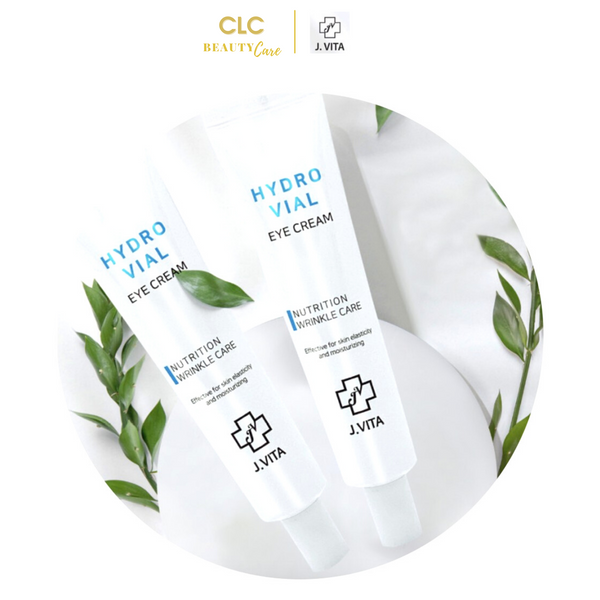 Kem giảm bọng mắt, nếp nhăn và thâm quầng JVita Hydro Vial Moisture Eye Cream 40ml