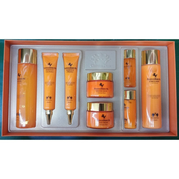Set dưỡng da Dầu ngựa Jeju Island Platinum Horse Oil Skin Care (6 Set)