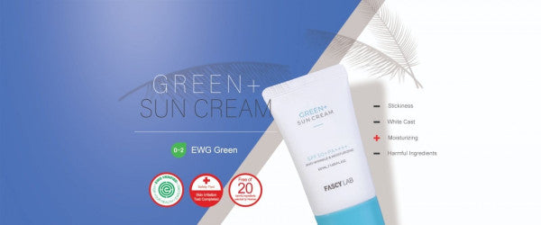 Kem chống nắng chuyên sâu Green+ Fascy Lab 50ml