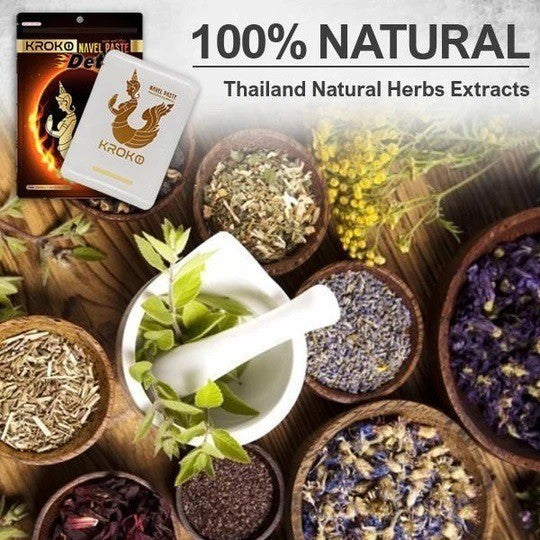 [Combo] Miếng dán tan mỡ bụng Kroko Navel Paste Detox - Viên Uống Giảm Cân Rau Củ Quả Precious Skin Primme DTX Dietary Supplement 60 viên